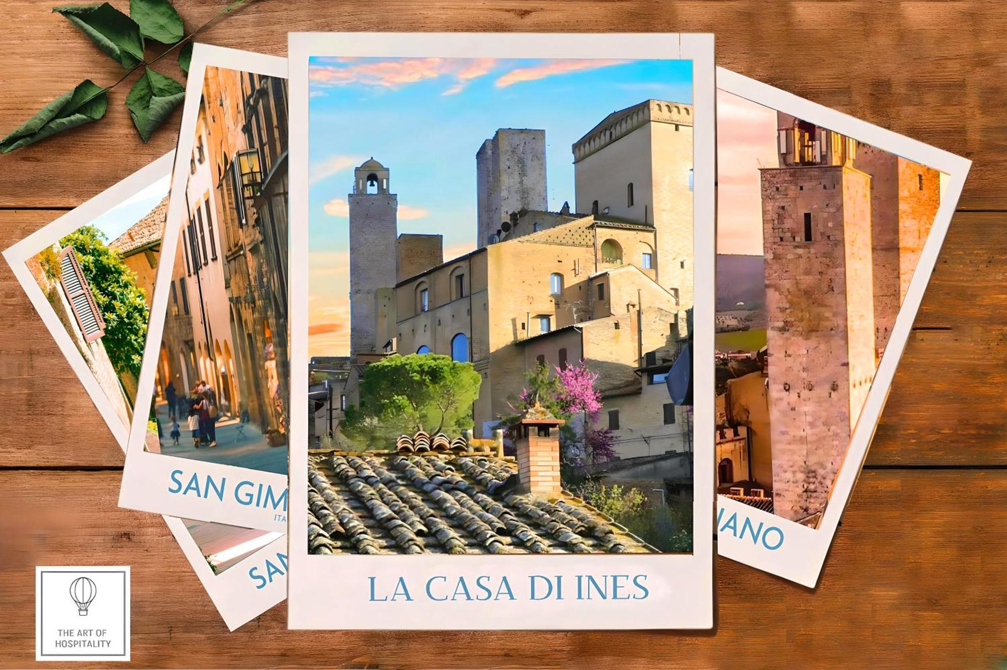 Hotel La Casa Di Ines San Gimignano Esterno foto