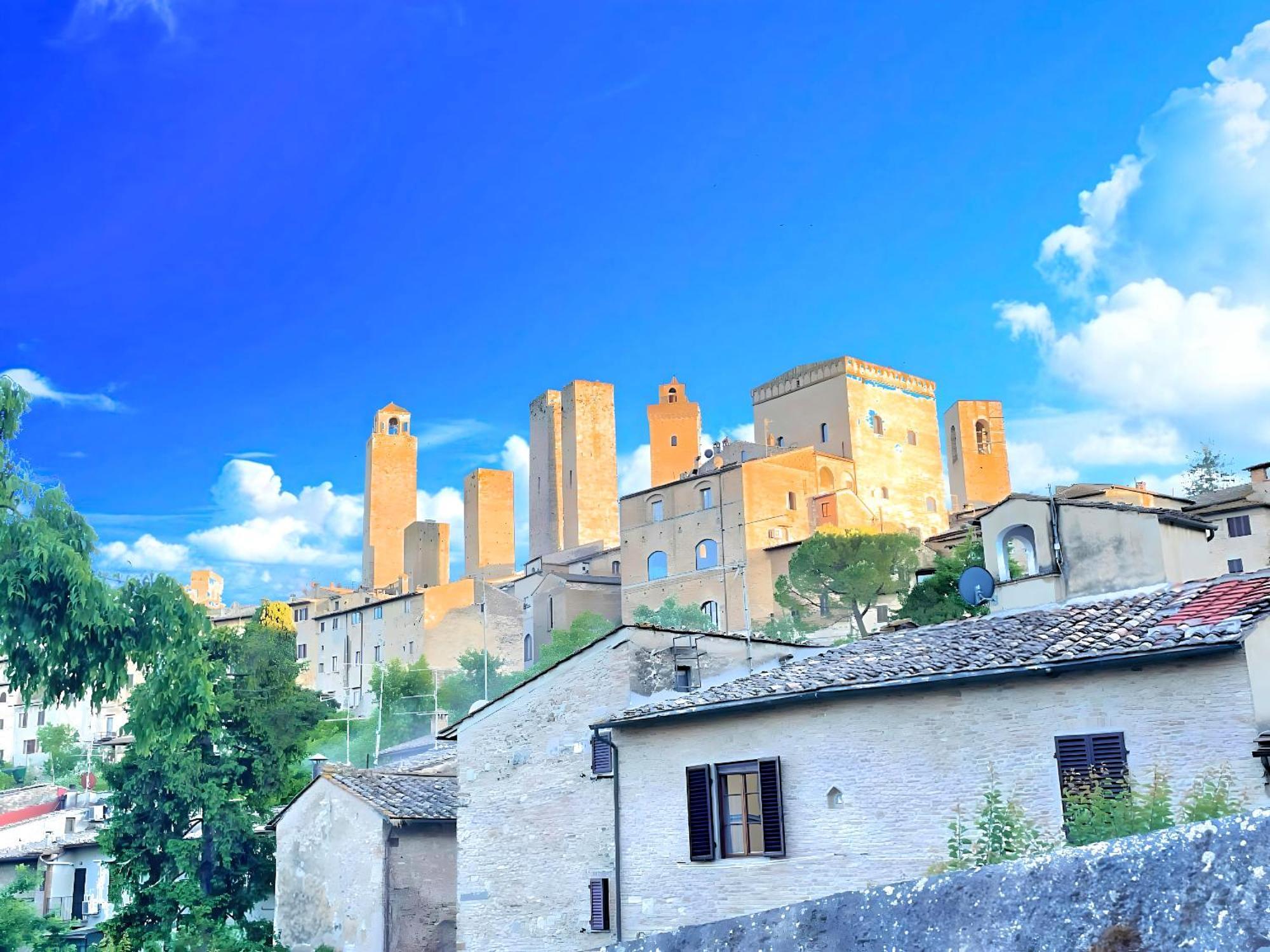 Hotel La Casa Di Ines San Gimignano Esterno foto