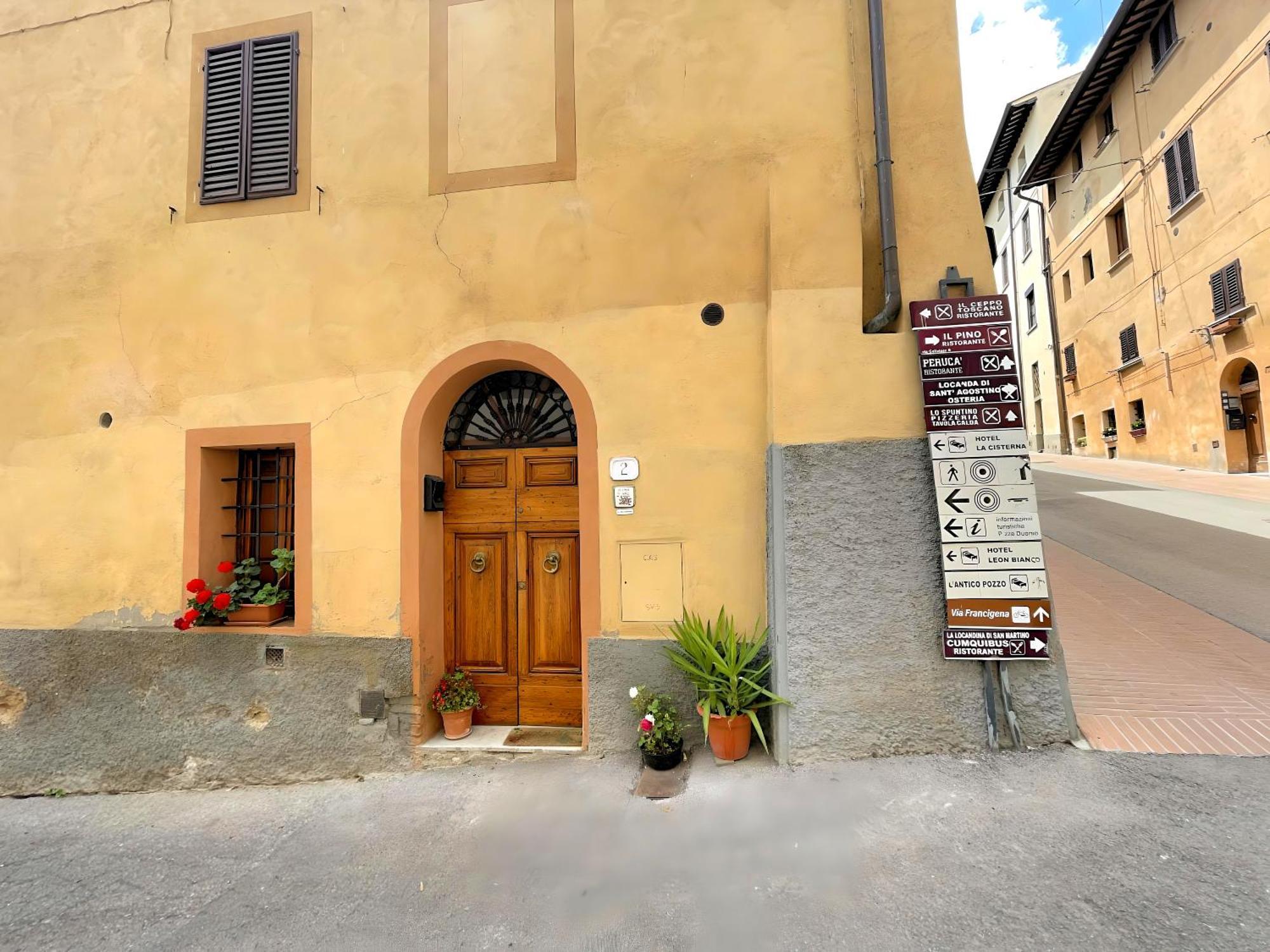 Hotel La Casa Di Ines San Gimignano Esterno foto